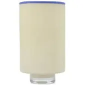 Ona vaas (15x26cm) crème wit Milo