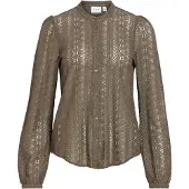 Vila Blouse 'VIChikka' bruin