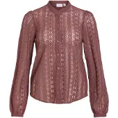 Vila Blouse 'VIChikka' roestbruin