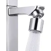 OEM Waterbesparende opzetstuk voor kraan (roestvrij staal)