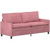 vidaXL Bank Roze 196 x 81 x 87,5 cm Fluweel