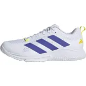 Adidas Sportschoen 'Court Team 2.0' lichtgeel / violetblauw / wit