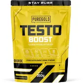 Pure Gold Testo Boost – 350g – Mango – 50 Porties – 15 Actieve Ingrediënten met Maca, D-Asparaginezuur, Zink & Vitamines