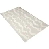 Vossen Strandlaken coast lines stone 100x180