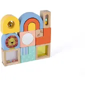 Eurekakids Wooden Sensory Blocks Veelkleurig Kinderen