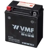 VMF PowerSport AGM 51225 / YB12A-B / 512011012 accu (12V, 12A, 135A)