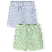 MINOTI Zwemshorts blauw / groen / wit