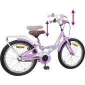 vidaXL Kinderfiets 20 Inch voor 6-11 jaar oud Paars