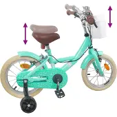 vidaXL Kinderfiets 16 Inch voor 4-6 jaar oud Zeegroen