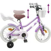 vidaXL Kinderfiets 14 Inch voor 3-5 jaar oud Paars