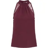 ONLY Blouse 'ONLMETTE' wijnrood