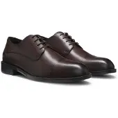 BOSS Leren derbyschoenen met neusdetail Maat 43