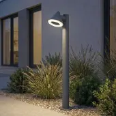 LINDBY Buitenverlichting , Soran, Zwart, Metaal, Modern