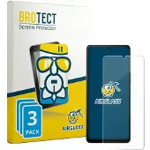 BROTECT Screenprotector 3 Stuks voor Cubot P90 Beschermglas transparant