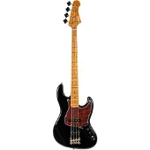 JET Guitars JJB-300 Black elektrische basgitaar, zwart