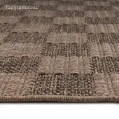Muratap Sahara rond buitenkleed jute-look weerbestendig vloerkleed beige- 240 cm rond
