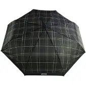 BOSS paraplu Pocket Umbrella Checkered Black zwart
