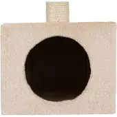 OEM Kattenhuis met klimtoestel, grote klimpaal, kattenhut