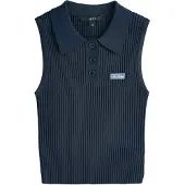 Next Gebreide top navy