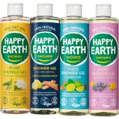 Happy Earth Natural Shower Gel Combi Pack