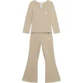 Adidas Set 'LONGSLEEVE LEGGINGS SET WINTERIZED' sand