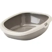 Savic Gizmo Medium Happy Planet - Kattenbak - Mokka Graniet Grijs