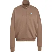 Adidas Sportief sweatvest '3 STRIPES STUDIO' lichtblauw / donkerbruin