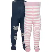 Ewers Panty's marine / grijs / antraciet / wit