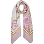 Liu Jo Oversized sjaal goud / pink / offwhite
