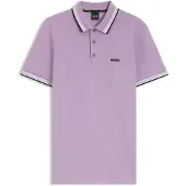 HUGO BOSS BOSS Green poloshirt paars normale fit