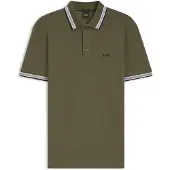 BOSS Paddy-polo van katoenpiqué Maat M