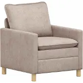 vidaXL Bank Beige 76 x 81 x 87,5 cm Polyester