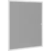 vidaXL Insectenscherm voor ramen Wit 120 x 140 cm