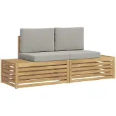 vidaXL Sofa-Sets 3 Stuk 182,5 x 63 x 73 cm