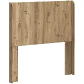 vidaXL Hoofdbord Artisanaal eiken Bewerkt hout