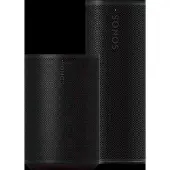 Sonos Era 100 Sl Multiroom-speaker + Roam 2 Bluetoothspeaker Zwart Audio Bundle