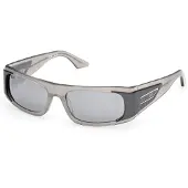 GCDS GD0073 Grey/pearl 56/18/135 UNISEX Zonnebrillen