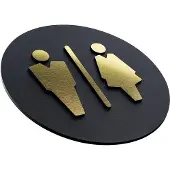OEM Kunststof toiletbord (goudkleurig)