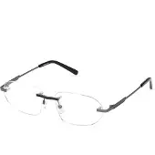 GCDS GD5057 55/16/140 Matte gunmetal Gelakt metaal UNISEX GD5057