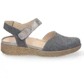 Durea 5924 Wijdte G Espadrilles | Maat 5.5 Dames Grijs