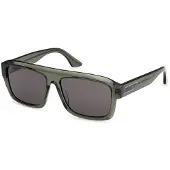 GCDS GD0075 Shiny dark green 56/14/145 UNISEX Zonnebrillen