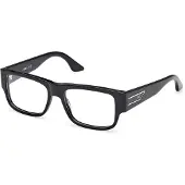 GCDS GD5047 52/16/140 Glazen Shiny zwart Voorzijde acetaat UNISEX GD5047