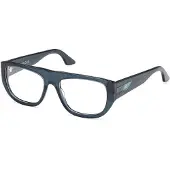 GCDS GD5048 54/17/145 Glazen Shiny blauwe Voorzijde acetaat UNISEX GD5048