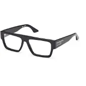 GCDS GD5052 54/15/145 Glazen Shiny zwart Voorzijde acetaat UNISEX GD5052