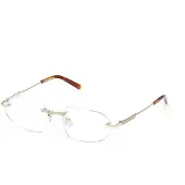 GCDS GD5057 55/16/140 Glanzend lichtgoud Gelakt metaal UNISEX GD5057