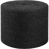 vidaXL Jutetouw 40 mm 100 m Zwart 100% Tossa jute