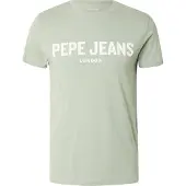 Pepe Jeans Shirt pastelgroen / wit