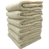 Himla Max gastendoekje ivory 30x50 cm - set van 6