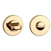 Aprile Toiletgarnituur rond 52X7mm Goud gepolijst