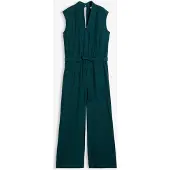 Bonprix Jumpsuit van viscose met kelkkraag maat 54